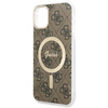 Guess GUHMN61H4STW iPhone 11 6.1"brązowy/brown hardcase 4G MagSafe