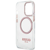 Guess GUHMP13XHTRMP iPhone 13 Pro Max6,7" różowy/pink hard case Metal Outline Magsafe