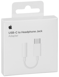 APPLE TRANSITION ADAPTER TYPE-C-> JACK MU7E2ZM / A A2155 OPEN PACKAGE