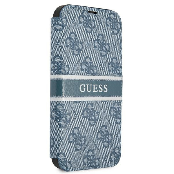 Guess GUBKP13S4GDBL iPhone 13 mini 5,4"niebieski/blue book 4G Stripe