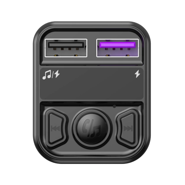 JELLICO transmitter FM FM1 2xUSB 3.1A Black