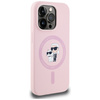 Etui Karl Lagerfeld Silicone             Karl&Choupette MagSafe do iPhone 14 Pro różowy