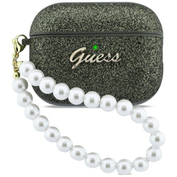 Etui Guess Glitter Pearl Strap do        AirPods Pro 3 khaki