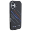 BMW BMHCP16M23HTRAK iPhone 16 Plus 6.7"   czarny/black hardcase Motorsport IML Random Stripes