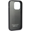 Audi Genuine Leather iPhone 14 Pro 6.1" black/black hardcase AU-TPUPPCIP14P-Q8/D1-BK