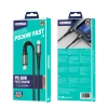 JELLICO cable B10 USB-C - Lightning PD 20W 1M Black