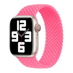 APPLE STRAP APPLE WATCH 3K439ZM/A BRAIDED SOLO LOOP 44/45/46/49MM SIZE 5 FLAMINGO ORIGINAL SEAL