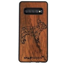 CASE ETUI DREWNIANE SMARTWOODS FRENCHIE SAMSUNG GALAXY NOTE 10 PLUS WYPRZEDAŻ