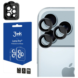 Ochrona na obiektyw aparatu 3MK Lens     Protection Pro do Apple iPhone 17 Pro /17 Pro Max czarny