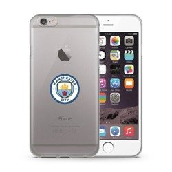 MANCHESTER CITY FC CASE TPU IPHONE 7 / 8 CLEAR