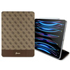 Guess GUFCP12PS4SGW iPad Pro 12.9"brązowy/brown 4G Stripe Allover