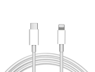 Kabel JML CD-120 USB-C/LIGHTNING - 2A 1M - WHITE