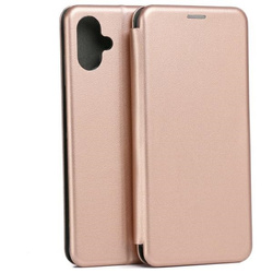 Etui Beline Book Magnetic Samsung A06 5G  różowo-złoty/rosegold
