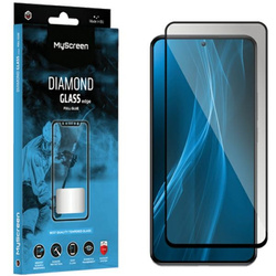 MyScreen DIAMOND GLASS edge Full Glue Black Tecno Spark 10/10C/Spark Go 2023
