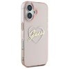 Guess GUHCP16SHCHGSPP iPhone 166.1" różowy/pink hardcase IML Heart