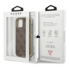 Guess GUHCP12MGF4GBR iPhone12/12 Pro 6,1" brązowy/brown hardcase 4G Charms Collection