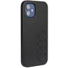 Audi Synthetic Leather iPhone 12/12 Pro 6.1" black/black hardcase AU-TPUPCIP12P-TT/D1-BK