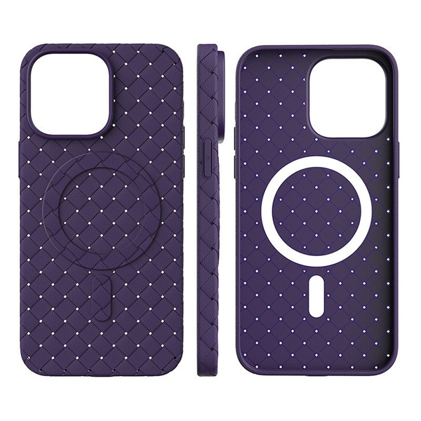 MAGSAFE WOVEN CASE FOR IPHONE 13 - PURPLE