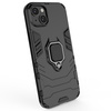 RING ARMOR CASE FOR IPHONE 14 ARMORED COVER MAGNETIC HOLDER RING BLACK