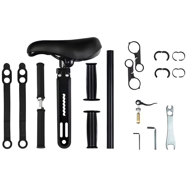 Siodełko dziecięce WILDMAN C1 na ramę roweru czarny