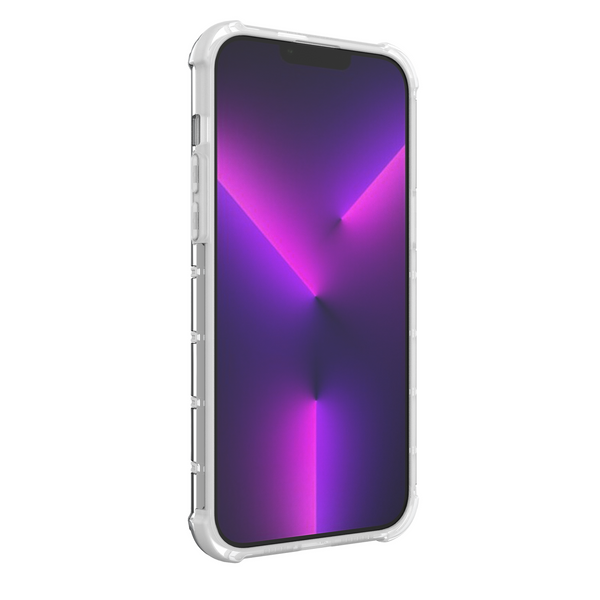 OMBRE PROTECT CASE FOR IPHONE 14 PRO ARMORED COVER PINK AND BLUE