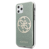 Guess GUHCN65PCUGLKA iPhone 11 Pro Maxkhaki hard case 4G Circle Glitter