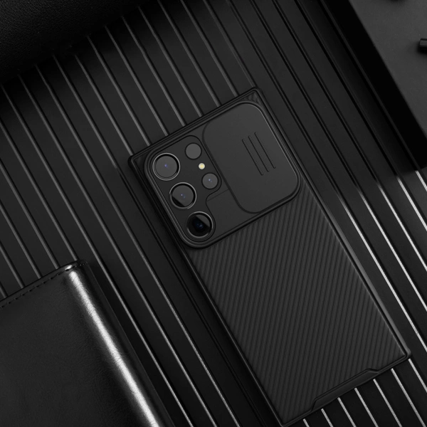 Nillkin CamShield Pro Magnetic Case Case for Samsung Galaxy S23 Ultra Magnetic MagSafe with Camera Protector Black