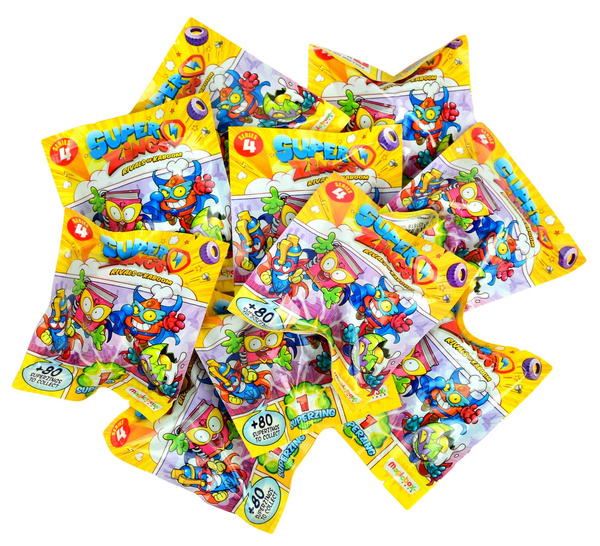 SUPER ZINGS SERIA 4 SASZETKA NIESPODZIANKA MIX 