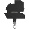 Adapter uniwersalny do smyczy Skinarma   Ekho czarny