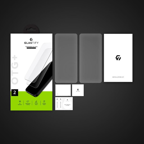 TEMPERED GLASS GLASTIFY OTG+ 2-PACK XIAOMI REDMI NOTE 11 / 11S CLEAR