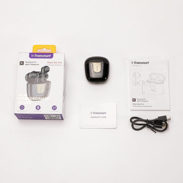 Tronsmart Onyx Ace Pro słuchawki bezprzewodowe TWS Bluetooth 5.2 biały