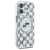 Karl Lagerfeld KLHMP16SHMCKMHT iPhone 16 6.1" przezroczysty/transparent IML Monogram Karl&Choupette Head MagSafe