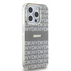 DKNY DKHMP15XHRHSEE iPhone 15 Pro Max6.7" beżowy/beige hardcase IML Mono & Stripe MagSafe