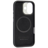Etui Audi R8 Genuine Leather MagSafe do  iPhone 17 czarno-czerwony