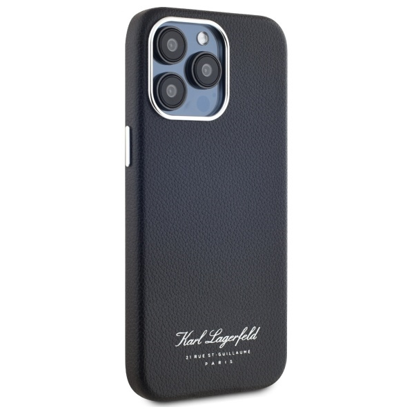 Karl Lagerfeld KLHCP15XPGWCMKHK iPhone    15 Pro Max 6,7" hardcase czarny/black hotel RSG