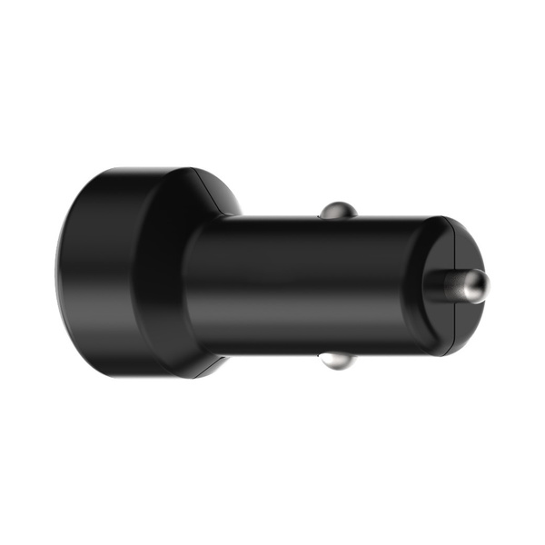 XQISIT CAR CHARGER 2,4A 1XUSB-A TO USB-MICRO BLACK BOX