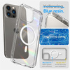 Etui Spigen Ultra Hybrid Mag z MagSafe na iPhone 14 Pro - przezroczysto-białe