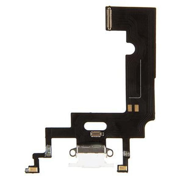 GŁOŚNIK PRZEDWÓD FLEX CABLE ZŁĄCZE ŁADOWANIA  IPHONE XR BIAŁY