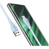 Kabel USAMS Green Series SJ714 18W 3A    USB-A do USB-C 1m różowy