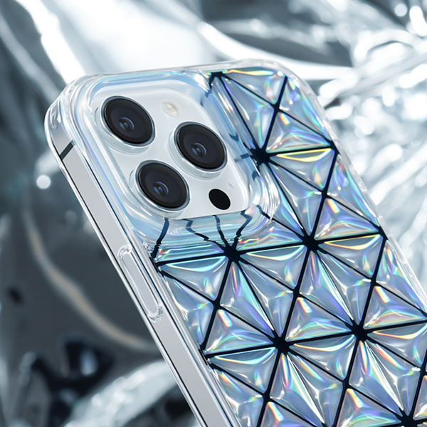 Kingxbar Miya Series case for iPhone 14 back cover rainbow back cover