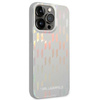 KARL LAGERFELD KLHCP14XLGMMSV3 IPHONE 14 PRO MAX 6,7" HARDCASE SREBRNY/SILVER MONOGRAM IRIDESCENT