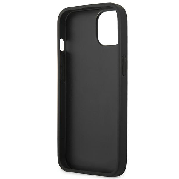 Guess GUHCP13SSA4GSBL iPhone 13 mini5,4" niebieski/blue hardcase Saffiano 4G Metal Logo