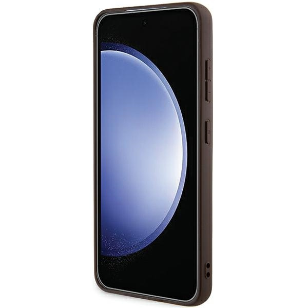 Guess GUHCSA554GMGBR A55 A556 brązowy/brown hardcase 4G Big Metal Logo