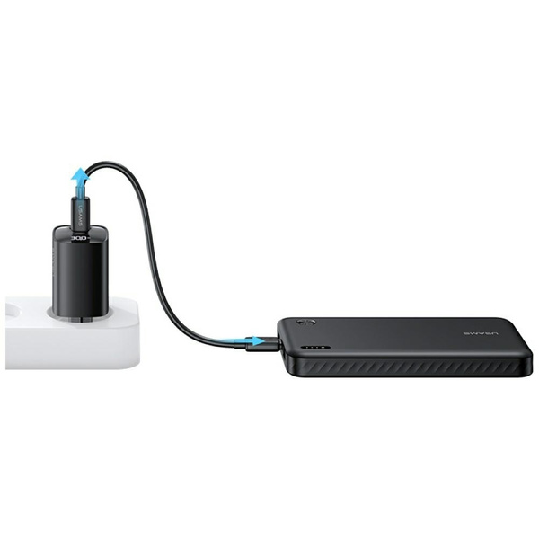 Powerbank USAMS PB83 2xUSB-A 1xUSB-C 10000mAh czarny