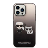 Karl Lagerfeld KLHCP14LTGKCK iPhone 14 Pro 6.1 "hardcase black / black Gradient Ikonik Karl &amp; Choupette