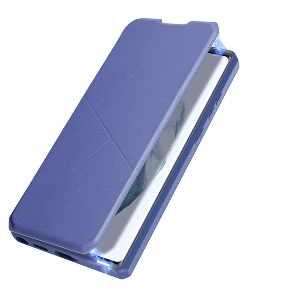 DUX DUCIS SKIN X HOLSTER COVER FOR SAMSUNG GALAXY S22 ULTRA BLUE