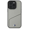 BMW BMHMP16X23RDCLG iPhone 16 Pro Max     6.9" szary/grey hardcase Sign Leather Textured and Line MagSafe