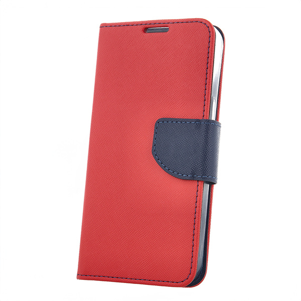 Etui Smart Fancy do Xiaomi Redmi 13C 4G / 5G czerwono-granatowe