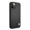 Etui BMW BMHCP12LRCDPK iPhone 12 Pro Max6,7" czarny/black hardcase Leather Deboss