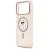 Etui Karl Lagerfeld IML Choupette        MagSafe do iPhone 17 Pro Max różowy